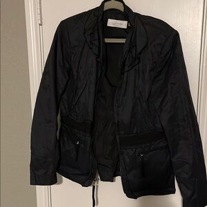 T Tahari Black Blazer Structured Silhouette Versatile Style